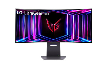 LG Монітор 34" 34GS95QE-B 2xHDMI, DP, USB, Audio, OLED, 3440x1440, 240Hz, 0.03ms, DCI-P3 98.5%, G-SYNC, FreeSync, AdaptiveSync, HAS, DisplayHDR True Black 400 LG Монітор 34" 34GS95QE-B 2xHDMI, DP, USB, Audio, OLED, 3440x1440, 240Hz, 0.03ms, DCI-P3 98.5%, G-SYNC, FreeSync, AdaptiveSync, HAS, DisplayHDR True Black 400