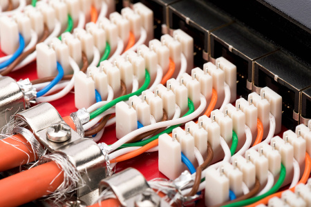 Патч-панель DIGITUS САТ 6A STP, настільна, 12 портів, зібрана, чорна - фото 3