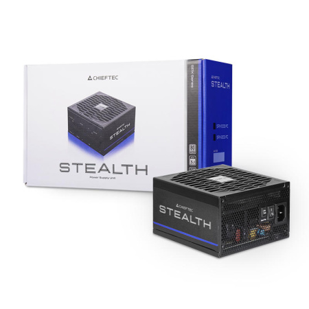 Блок живлення CHIEFTEC Stealth (1200W), >92%, 80+ Platinum, 135мм FDB, 1xMB 24pin(20+4), 2xCPU 8pin(4+4), 2xMolex, 10xSATA, 3xPCIe 8pin(6+2), 2xPCIe GEN5 16pin, Fully Modular - фото 8