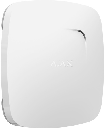 Датчик диму і чадного газу Ajax FireProtect Plus, Jeweler, бездротовий, білий - фото 3