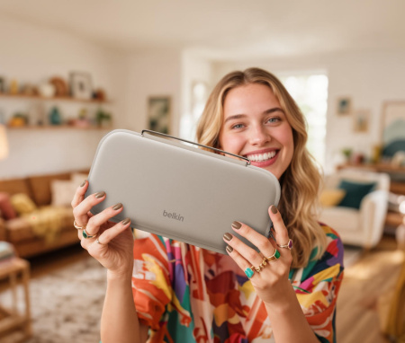 Чохол Belkin із акумулятором 10000мА·год для Nintendo Switch 2, Sand - фото 2