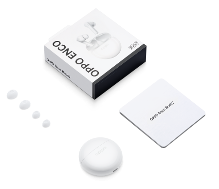Гарнітура OPPO Enco Buds2 (W14) White - фото 6