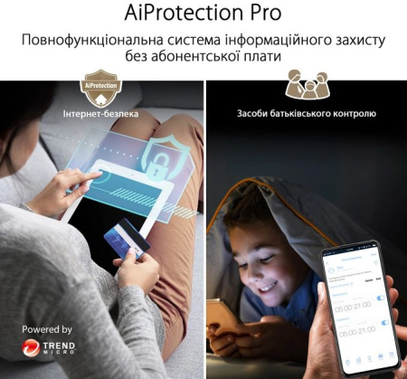 ASUS Маршрутизатор ZenWiFi XT9 2PK AX7800 3xGE LAN 1x2.5GE WAN 1xUSB 3.2 MU-MIMO OFDMA MESH black - фото 7