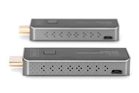 Digitus Система для презентацій Click & Present Mini - Wireless Collaboration System HDMI, 1xTX, 1xRX - фото 3