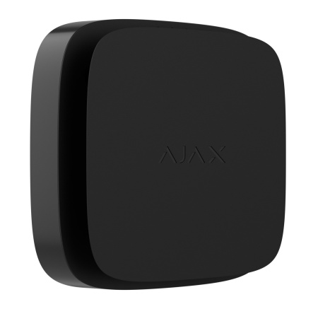 Датчик диму та температури Ajax FireProtect 2 RB Heat Smoke Jeweler, змінна батарея, бездротовий, чорний - фото 2