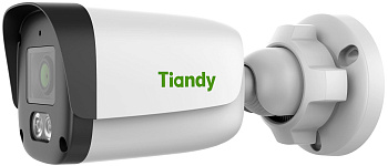 Tiandy Камера IP TC-C34QN Spec:I5W/E/Y/4mm/V4.2, 4MP, Color Maker Bullet, 4mm, f/1.6, LED15m, IR50m, DC12V, PoE, IP67