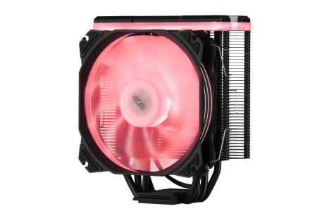 2E Gaming Процесорний кулер Air Cool AC120D4TC-ARGB, LGA1851, 1700, 1366, 1200, 115x, AM5, AM4, AM3, AM3+, AM2, AM2+, FM2, FM1, 4pin PWM, 3pin +5VARGB, TDP 180W - фото 11