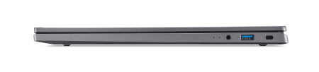 Acer Ноутбук Aspire 17 A17-51M 17.3" FHD IPS, Intel 7-150U, 16GB, F512GB, UMA, Lin, сірий - фото 8