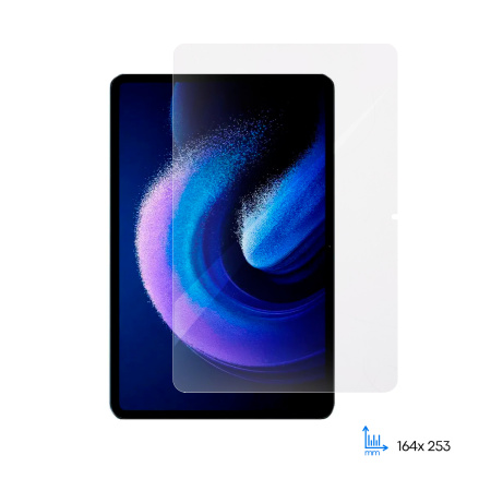 Захисне скло 2E для Xiaomi  Pad 6 Pro 11" (2023), 2.5D, прозорий - фото 1