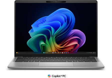 Dell Ноутбук Latitude 7455 14" QHD+ IPS Touch, Snapdragon X Elite X1E-80-100, 16GB, F512GB, Qualcomm Adreno, Win11P, сірий - фото 1