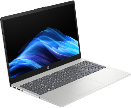 Ноутбук HP 15-fd0187ua 15.6" FHD IPS AG, Intel 7-150U, 24GB, F512GB, UMA, DOS, сріблястий - фото 2