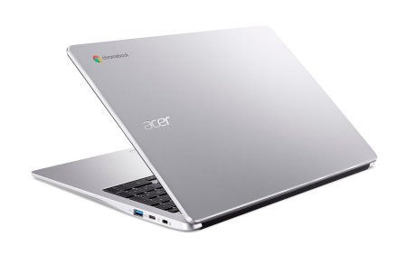 Ноутбук Acer Chromebook CB315-4HT 15" FHD IPS Touch, Intel C N4500, 8GB, F128GB, UMA, ChromeOS, сріблястий - фото 16