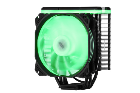 2E Gaming Процесорний кулер Air Cool AC120D4TC-ARGB, LGA1851, 1700, 1366, 1200, 115x, AM5, AM4, AM3, AM3+, AM2, AM2+, FM2, FM1, 4pin PWM, 3pin +5VARGB, TDP 180W - фото 8