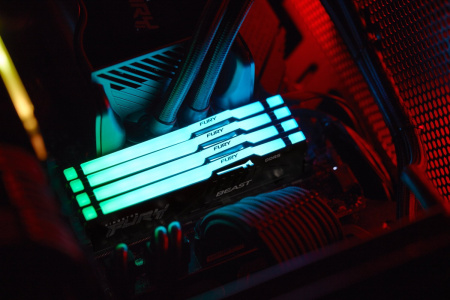 Kingston Пам'ять ПК DDR5 16GB 5600 FURY Beast RGB - фото 15