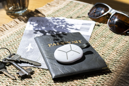 Брелок U-Prox Keyfob B4 White, 4 кнопки, бездротовий, білий - фото 19