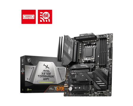MSI Материнcька плата MAG X670E TOMAHAWK WIFI sAM5 X670 4xDDR5 M.2 HDMI DP WiFi BT ATX - фото 5 MSI Материнcька плата MAG X670E TOMAHAWK WIFI sAM5 X670 4xDDR5 M.2 HDMI DP WiFi BT ATX - фото 5