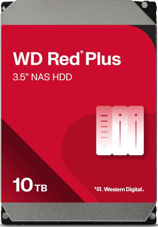 Жорсткий диск WD 10TB 3.5" 7200 512MB SATA Red Plus NAS - фото 1