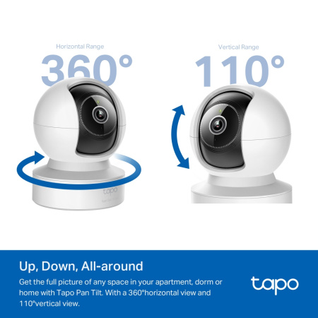 IP-Камера TP-LINK Tapo C232 5MP N300 microSD motion detection. AI - фото 7