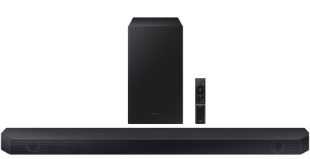 Samsung Саундбар HW-Q600C 360Вт, 3.1.2, BT, HDMI-eARC, саб, Dolby Atmos, чорний - фото 1 Samsung Саундбар HW-Q600C 360Вт, 3.1.2, BT, HDMI-eARC, саб, Dolby Atmos, чорний - фото 1