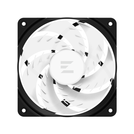 Корпусний вентилятор Zalman AF120R ARGB 120мм, 800-1500rpm, 4pin, PWM, 3pin+5VARGB, 24,3dBa, чорний - фото 1