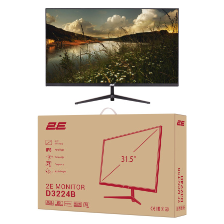 Монітор 2E 31.5" D3224B 2xHDMI, DP, IPS, 2560x1440, 75Hz, 5ms, FreeSync - фото 22