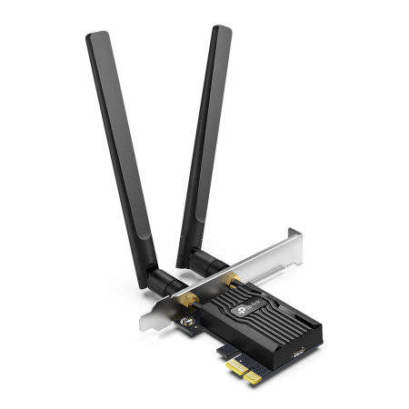 Адаптер WiFi TP-LINK Archer TX55E AX3000, PCI-Express x1, BT5.2 - фото 1