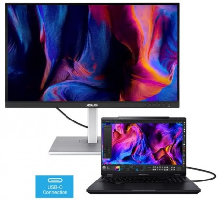 Монітор Asus 27" ProArt PA278CGV 2xHDMI, DP, USB-C, 4xUSB, MM, IPS, 2560x1440, 144Hz, 5ms, sRGB 100%, AdaptiveSync, Pivot, HDR400 - фото 13