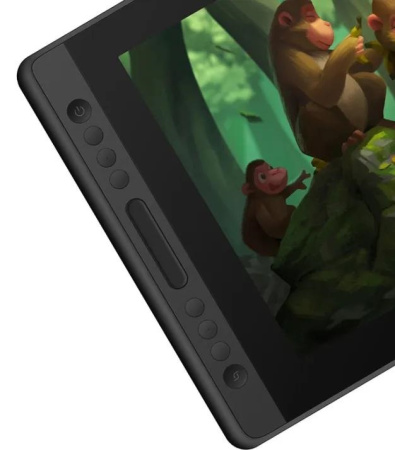 Графічний монітор Huion 15,6" Kamvas Pro 16P, USB-C, чорний - фото 3