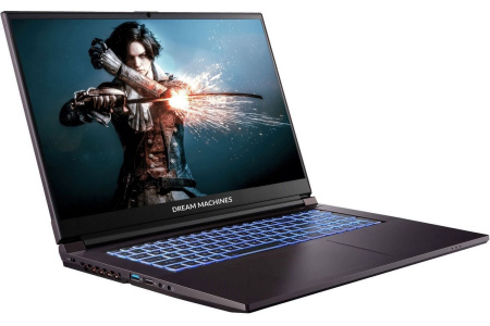 Ноутбук Dream Machines RG2050-17 17.3FHD IPS, Intel i5-12450H, 32GB, F1TB, NVD2050-4, DOS, чорний - фото 2
