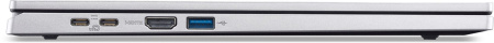 Ноутбук Acer Extensa EX215-57 15.6" FHD IPS, Intel i7-13620H, 16GB, F1TB, UMA, Lin, сріблястий - фото 6