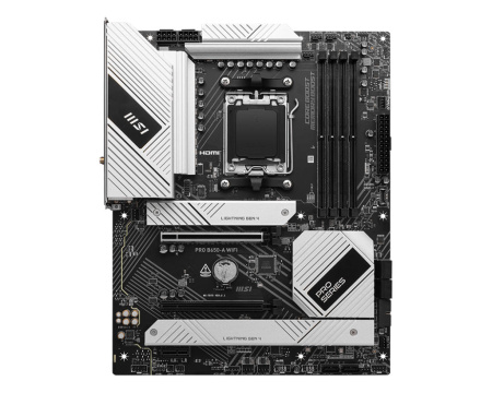Материнcька плата MSI PRO B650-A WIFI sAM5 B650 4xDDR5 M.2 HDMI DP Wi-Fi BT ATX - фото 1