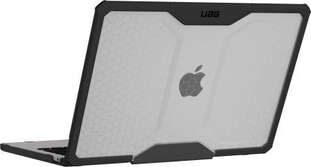 Чохол UAG для MacBook Air 13"(2022-2025), Plyo, Ice/Black - фото 8