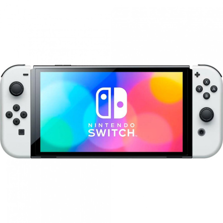 Ігрова консоль Nintendo Switch OLED (біла) - фото 1