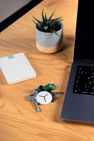 Брелок U-Prox Keyfob White, 3 кнопки, бездротовий, білий - фото 26