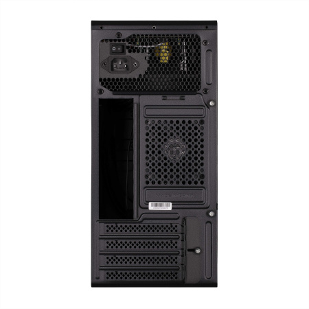 Корпус 2E Credo V200B-400 з БЖ 2E ATX400, 2xUSB3.0, 1x80мм, VGA 250мм, mATX, чорний - фото 3