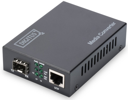Медіа конвертор DIGITUS Gigabit , RJ45 / SFP - фото 1
