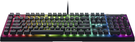 Клавіатура механічна Razer BlackWidow V4 X, 110key, Yellow Switch, USB-A, EN/RU, RGB, чорний - фото 3