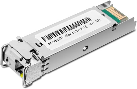 Трансивер SFP TP-LINK SM321A 1x1000BaseBX, SM, WDM, 10km LC - фото 1