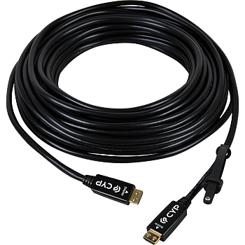Кабель HDMI, Cypress CBL-FH510-015, Активний Оптичний, 8K, 15M, Чорний