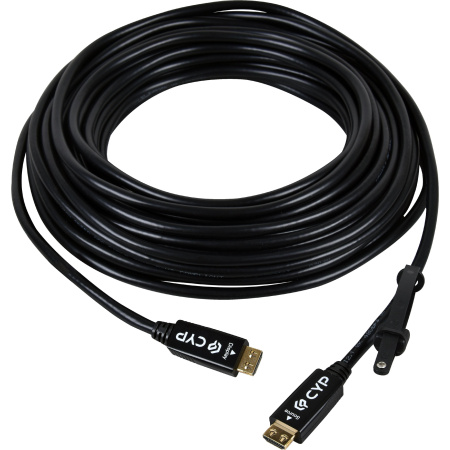 Кабель HDMI, Cypress CBL-FH510-015, Активний Оптичний, 8K, 15M, Чорний - фото 1