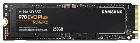 Samsung Накопичувач SSD M.2 250GB PCIe 3.0 970EVO PLUS - фото 1