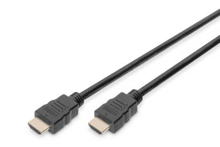 Digitus Кабель HDMI (M/M), 5м, High speed/Ethernet, чорний - фото 1