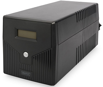 Digitus Джерело безперебійного живлення 1000VA/600W, LCD, RJ45, RS232, USB, 4xSchuko Digitus Джерело безперебійного живлення 1000VA/600W, LCD, RJ45, RS232, USB, 4xSchuko