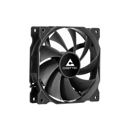 Корпусний вентилятор CHIEFTEC ZF-1225PWM, 120мм, 1600rpm, HDB, 4pin PWM, 25.5dBa, чорний - фото 3