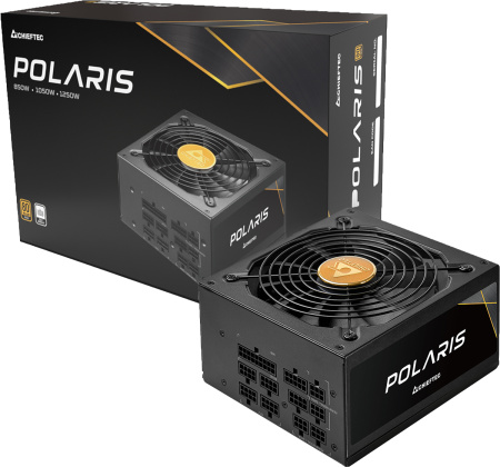 Chieftec Блок живлення Polaris (1050W), >90%, 80+ Gold, 135mm FDB, 1xMB 24pin(20+4), 2xCPU 8pin(4+4), 4xMolex, 12xSATA, 4xPCIe 8pin(6+2), 1xPCIe GEN5 16pin, Fully Modular - фото 6