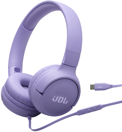 Гарнітура JBL TUNE 520C Purple (JBLT520CPUR)  - фото 3