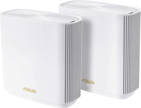 ASUS Маршрутизатор ZenWiFi XT9 2PK AX7800 3xGE LAN 1x2.5GE WAN 1xUSB 3.2 MU-MIMO OFDMA MESH white - фото 1