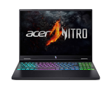 Acer Ноутбук Nitro 16 AN16-73 16" WUXGA IPS, Intel i7-14650HX, 32GB, F1TB, NVD4050-6, Lin, чорний - фото 1