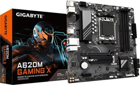 Материнська плата GIGABYTE A620M GAMING X sAM5 A620 4xDDR5 M.2 HDMI DP mATX - фото 5