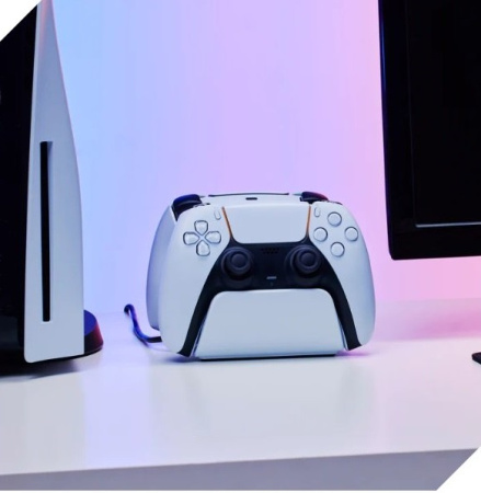 Зарядна станція HyperX ChargePlay Duo для PS5 DualSense, білий - фото 2